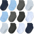 Baby Non-Slip Ankle Socks 12 Pack Soft Cotton by JAKIDAR