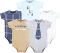Hudson Baby Unisex Baby Cotton Bodysuits 5-pack by HudsonBaby
