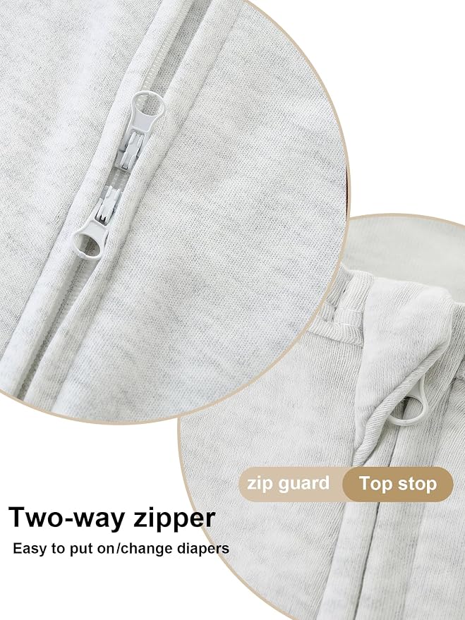 Babymine 100% Cotton 2-Way Zipper Little Brother Newborn Outfit 0-3 Months | - Image 4