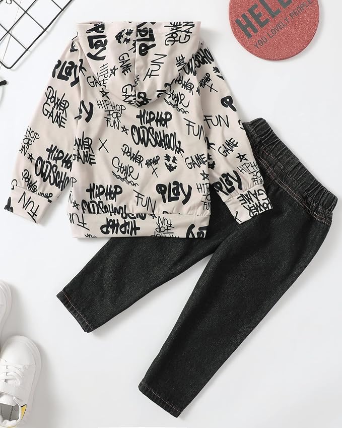 NZRVAWS Baby Boy Clothes Toddler Boy Outfit 2 3 4T 6 12 18 24 Month Fall Winter - Image 4