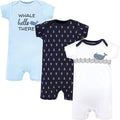 Hudson Baby Unisex Cotton Rompers by HudsonBaby