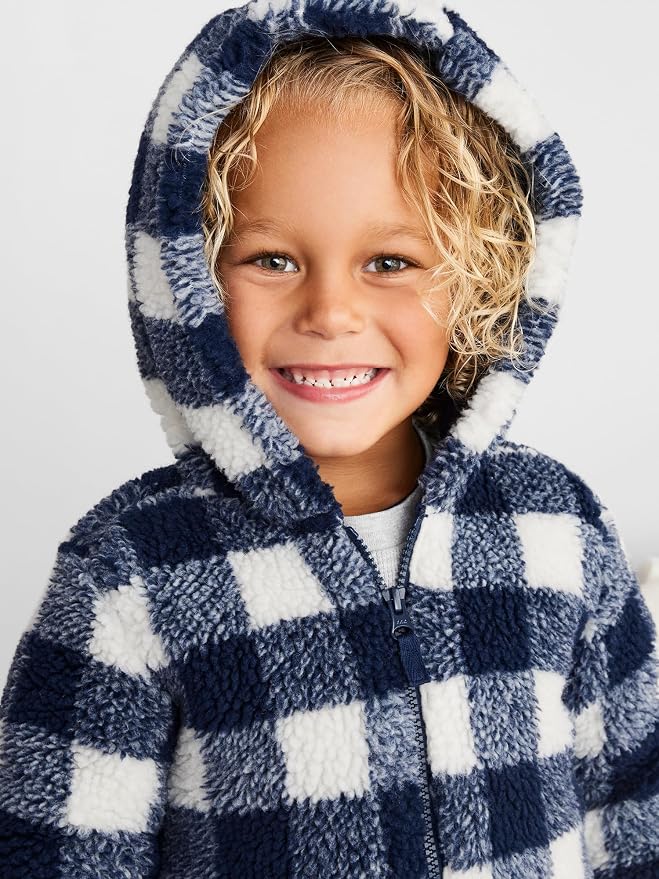 Simple Joys by Carter's Baby Hooded Sherpa Jacket - Image 2