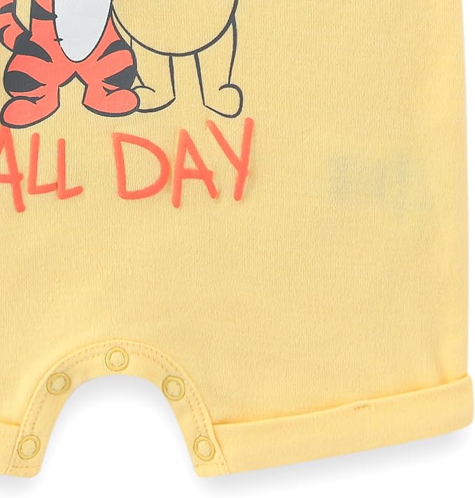 Disney Cars Pooh Mickey Stitch Baby Boys 2 Pack Romper - Image 8