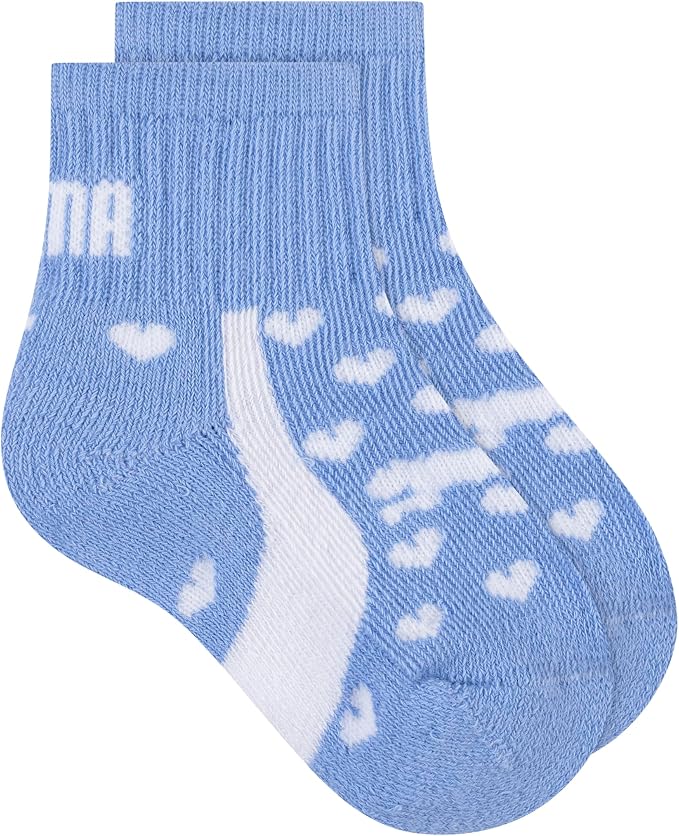 PUMA Unisex Baby 6-pack Infant Anklet Socks, Extra Cushion & Comfort-toe - Image 2
