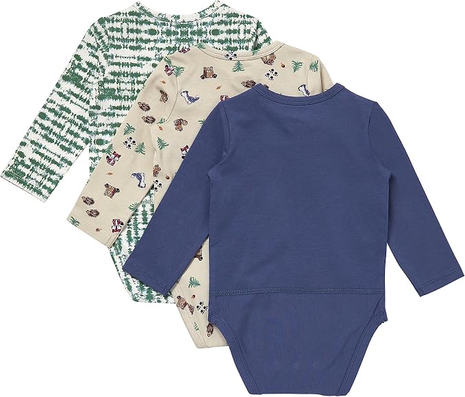 Hanes Baby Pure Comfort Long Sleeve Bodysuits, Infant Bodysuits, Boys & Girls - Image 2