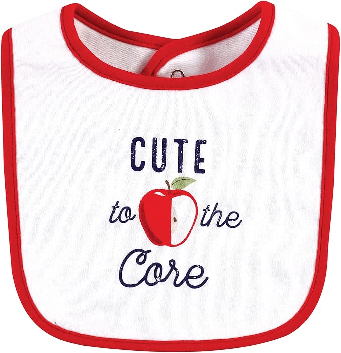 Hudson Baby Unisex Baby Cotton Bib and Headband Set - Image 5