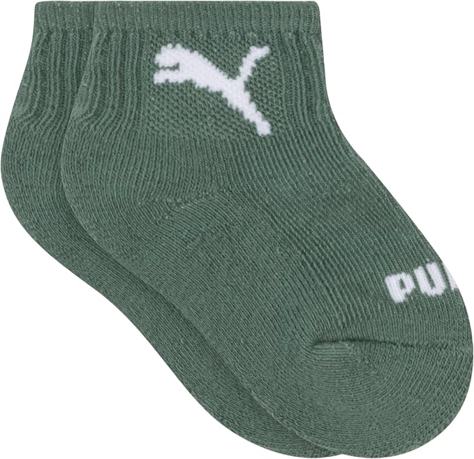 PUMA Unisex Baby 6-pack Infant Anklet Socks, Extra Cushion & Comfort-toe - Image 2