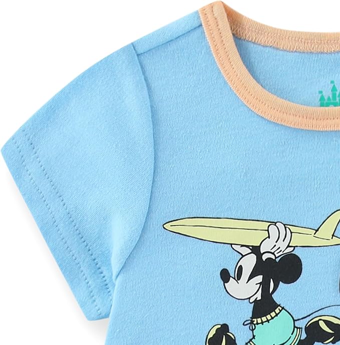 Disney Cars Pooh Mickey Stitch Baby Boys 2 Pack Romper - Image 8