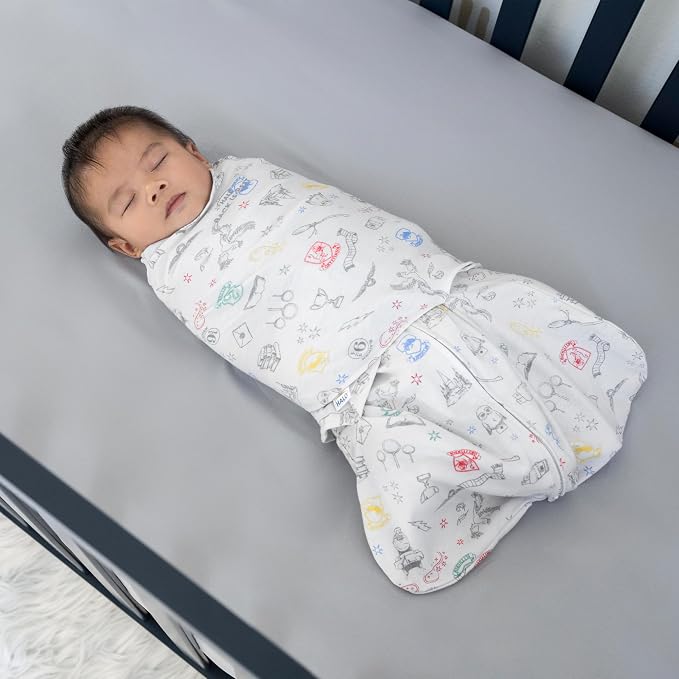 HALO Harry Potter 100% Cotton Sleepsack Swaddle, 3-Way Adjustable Wearable - Image 3