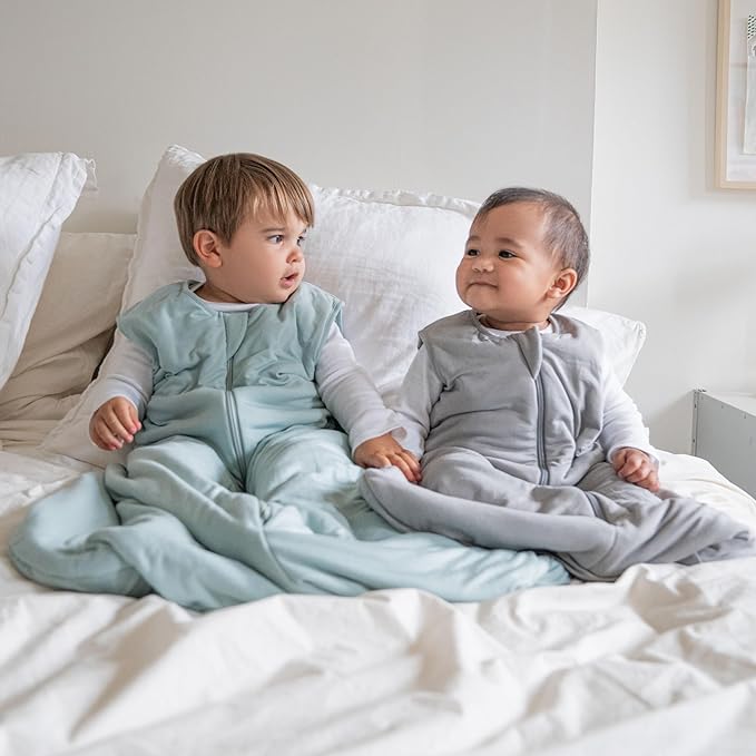 HALO SuperSoft Bamboo Wearable Blanket 1.5 TOG – Buttery Soft, Plush Baby Sleep Sack for Newborns, Infants & Toddlers, Hip-Healthy Design, Machine Washable, 0 – 6 Months, Small, Calm Sage