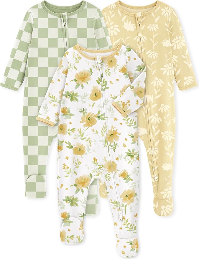 Yoofoss Baby Pajamas 100% Organic Cotton Baby Sleepers by YOOFOSS