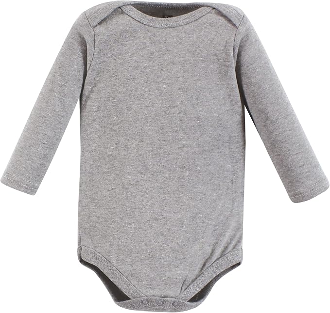 Hudson Baby baby-boys Cotton Long-sleeve Bodysuits 3-pack - Image 4