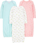 Simple Joys by Carter's Baby Girls' 3-pack Cotton Sleeper Gown by SimpleJoysbyCarters