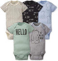 Gerber Baby Boys' 5-pack Variety Onesies Bodysuits by Gerber
