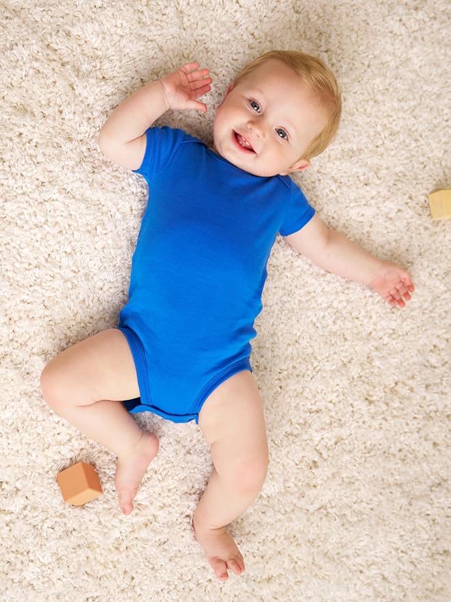 Simple Joys by Carter's Baby Boys 6-Pack Short-Sleeve Bodysuit - Image 3