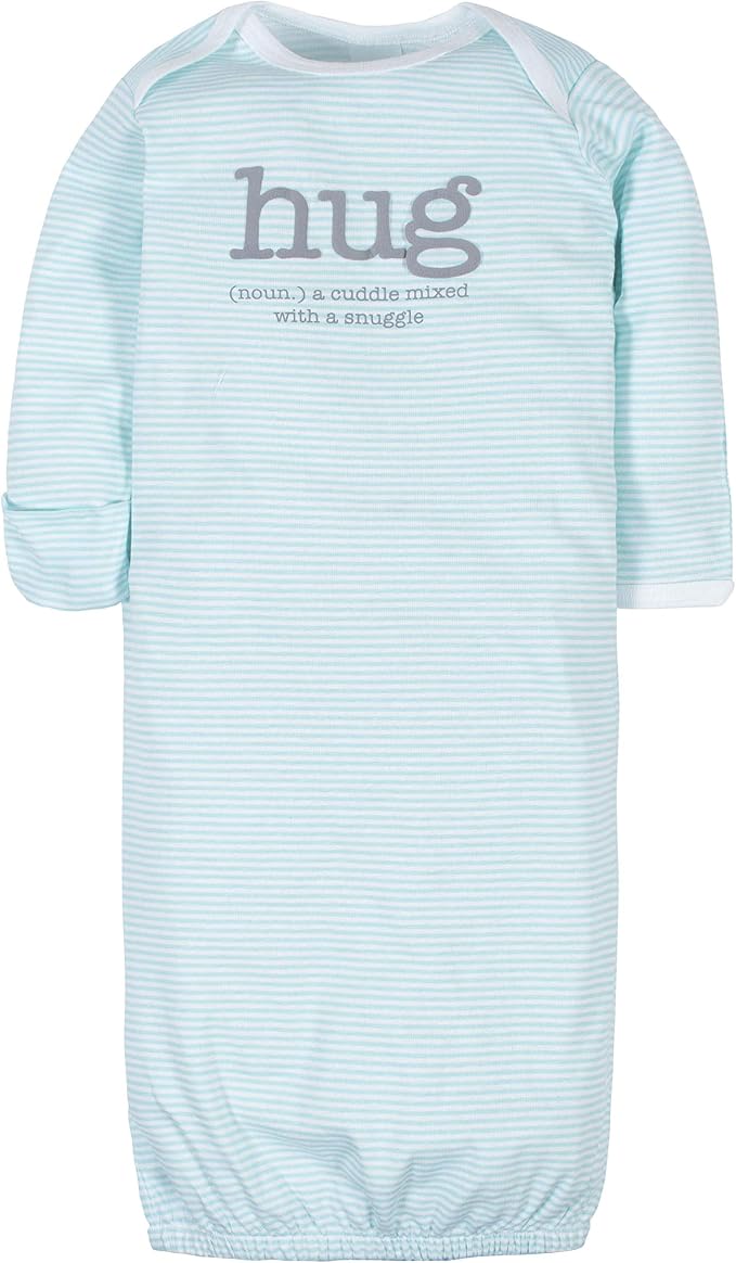 Gerber Baby Boys & Girls 4-Pack Sleeper Gown - Image 2