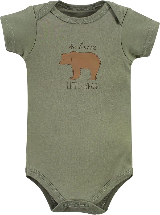 Hudson Baby Unisex Baby Cotton Bodysuits - Image 5