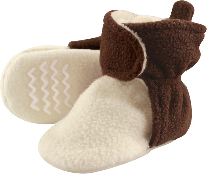 Hudson Baby Unisex-Baby Cozy Fleece BootiesSlipper Sock by HudsonBaby