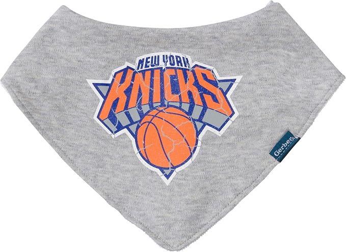 Gerber Baby NBA Bandana Bib and Burp Cloth Set - Image 2
