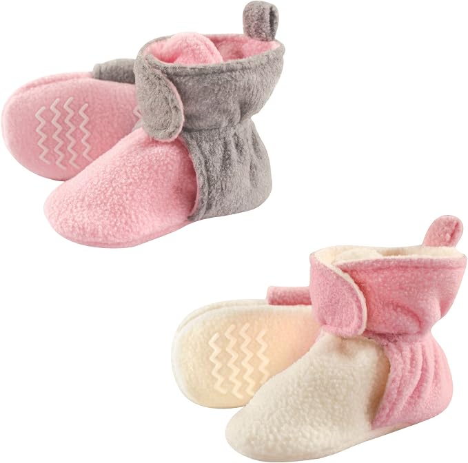 Hudson Baby Unisex-Baby Cozy Fleece BootiesSlipper Sock - Image 3