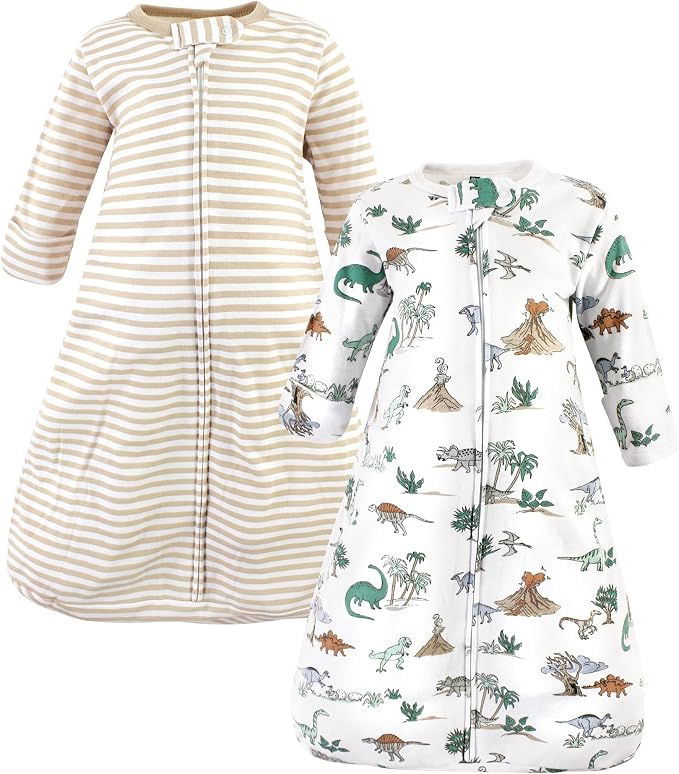 Hudson Baby Unisex Baby Cotton Long-Sleeve Wearable Sleeping Bag by HudsonBaby