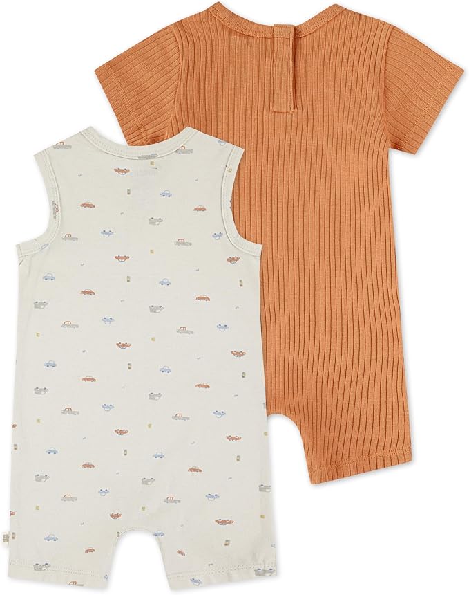 HUGGIES Baby Multi-pack Short Sleeve Romper - Image 2