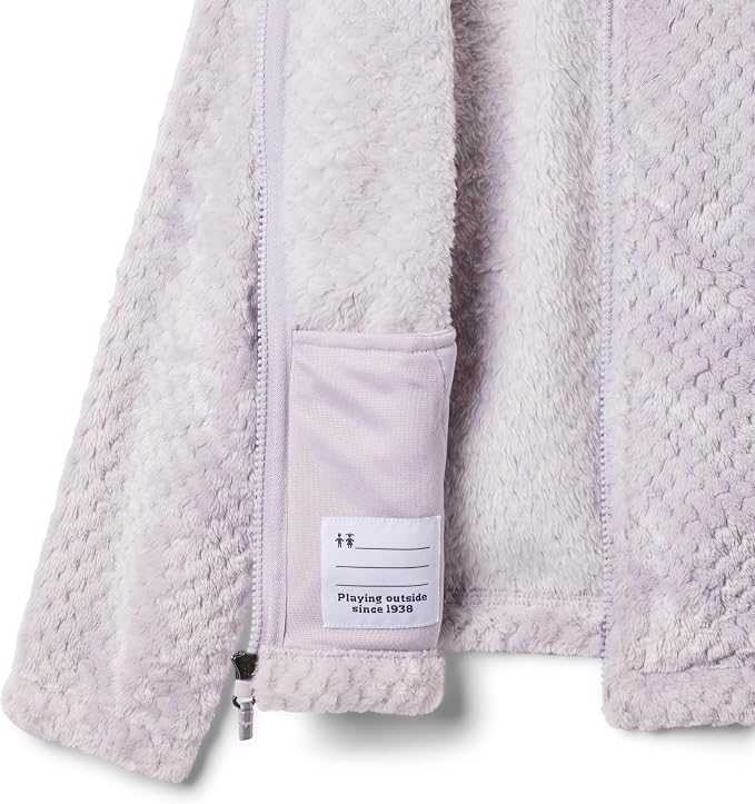 Columbia Youth Girls Fire Side Sherpa Full Zip Fleece Jacket - Image 3