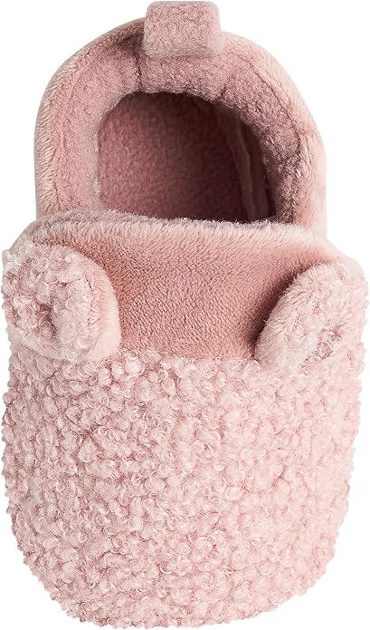 Gerber Baby Girls Fleece Lined Non Skid Soft Slipper Booties - Image 3
