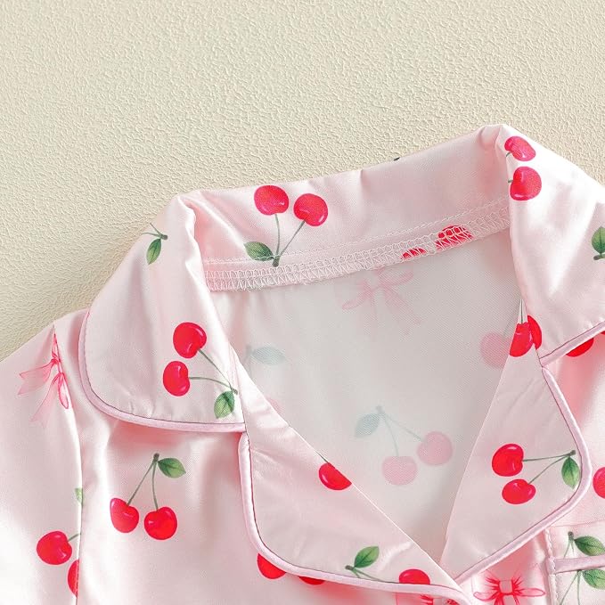 Kuriozud Baby Girl Boy Romper Pajamas Onesie Short Sleeve Button Down Pjs - Image 8