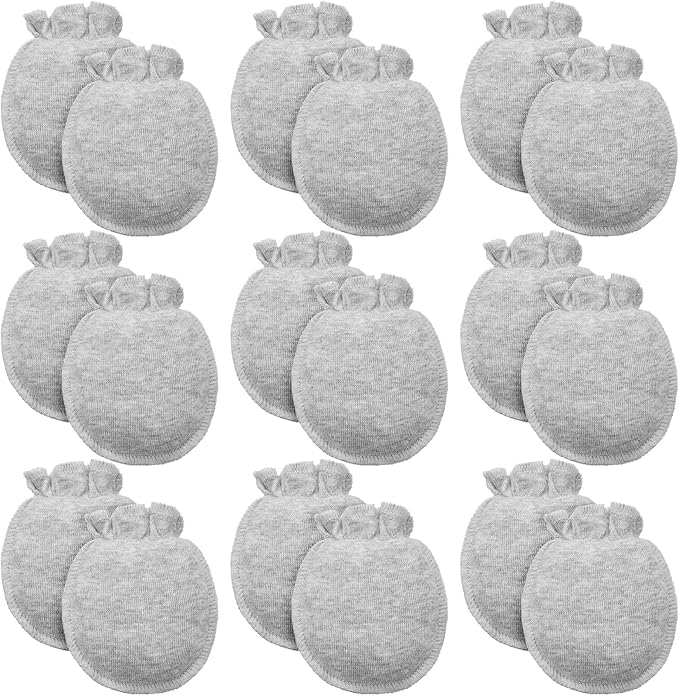 Syhood 9 Pairs Newborn Infant Mittens 0-6 Months by Syhood