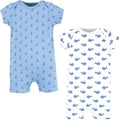 Hudson Baby Unisex Cotton Rompers by HudsonBaby