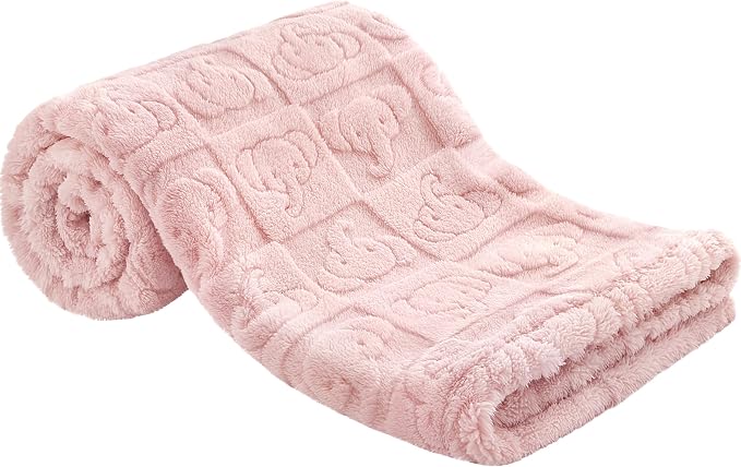 Pro Goleem Elephant Baby Fleece Blanket, Baby Blanket by ProGoleem