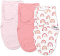 SwaddleMe by Ingenuity Monogram Collection Baby Swaddle, 100% Cotton, Improves by SwaddleMe%C2%AE