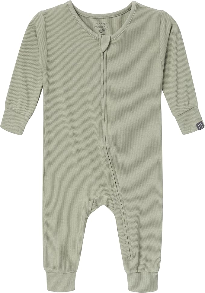 Modern Moments by Gerber Baby Viscose 2-pack Footless Tight Fitting Pajamas - Image 3