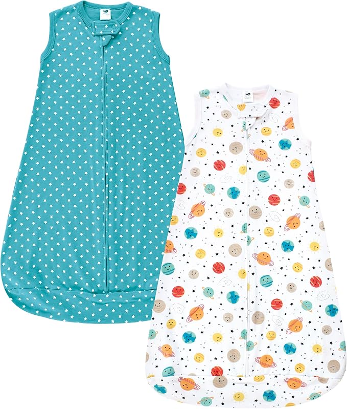 Hudson Baby Unisex Baby Cotton Long-Sleeve Wearable Sleeping Bag by HudsonBaby
