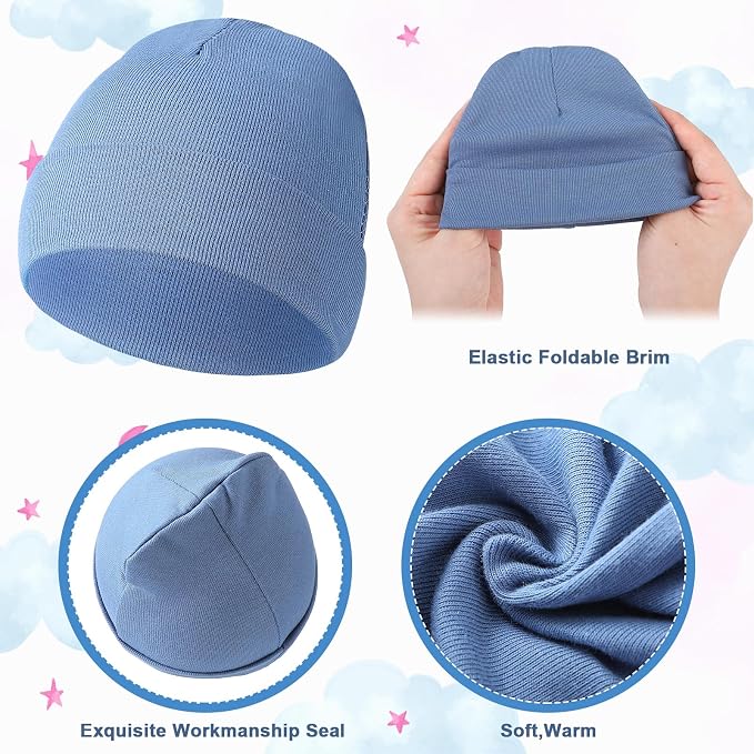 Newcotte 6 Preemie Hats - Image 7