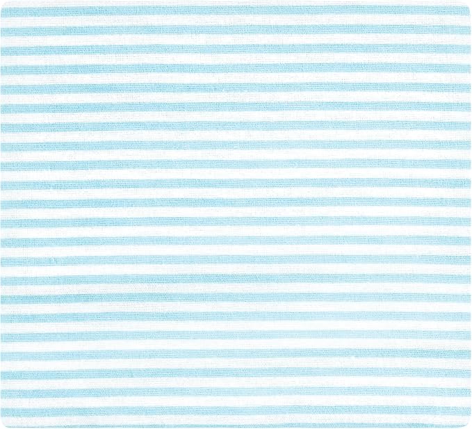 Hudson Baby Unisex Baby Cotton Flannel Receiving Blankets Bundle, Teal Elephant - Image 6