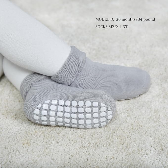VWU Baby Toddler Kids Cotton Socks - Image 5