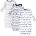 Hudson Baby unisex-baby Cotton Gowns by HudsonBaby
