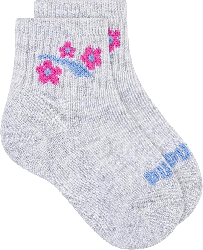 PUMA Unisex Baby 6-pack Infant Anklet Socks, Extra Cushion & Comfort-toe - Image 3