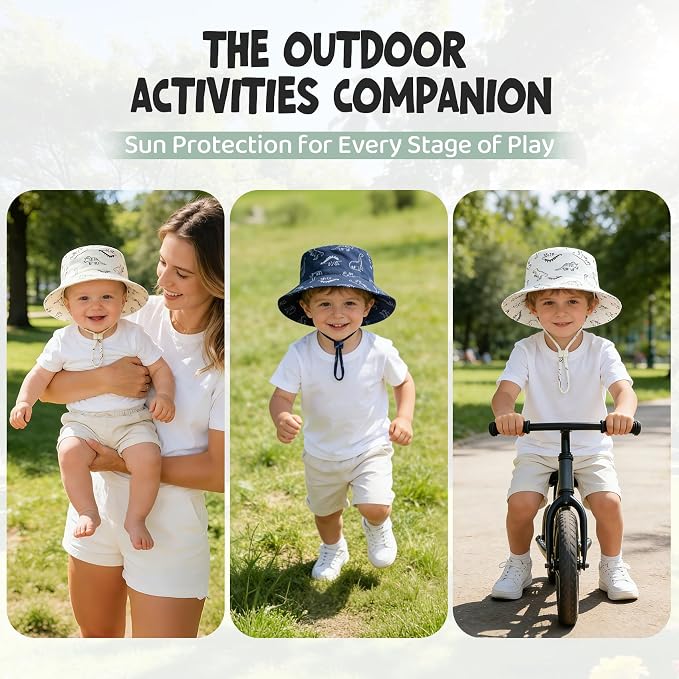 Durio 2-Pack Baby Bucket Hat - Image 2
