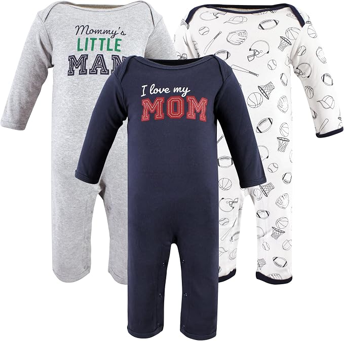Hudson Baby unisex-child Cotton Coveralls by HudsonBaby