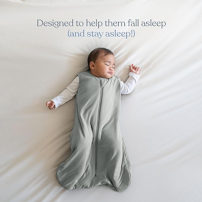 HALO SuperSoft Bamboo Wearable Blanket 1.5 TOG – Buttery Soft, Plush Baby Sleep Sack for Newborns, Infants & Toddlers, Hip-Healthy Design, Machine Washable, 12 – 18 Months, Large, Storm Grey