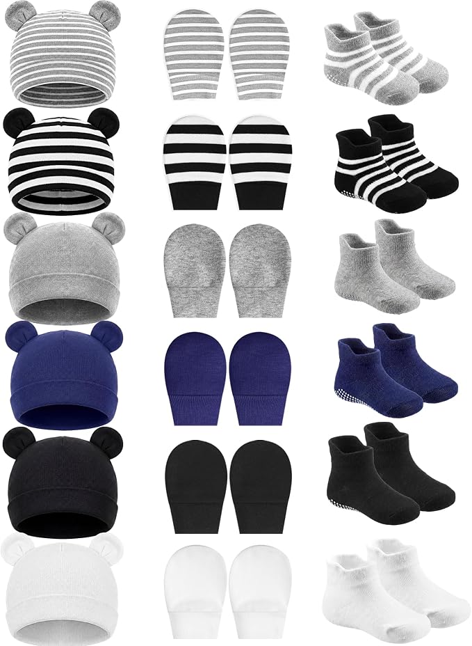 Geyoga Newborn Baby Hat Set by Geyoga