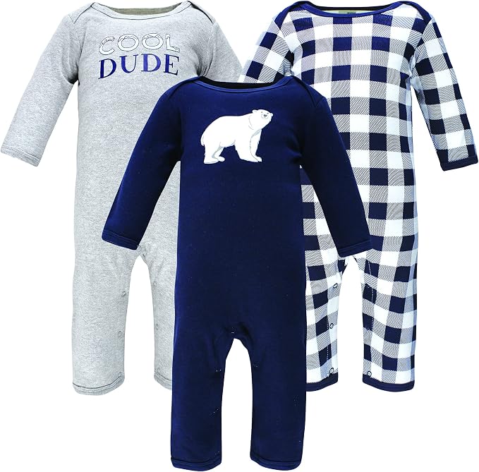Hudson Baby unisex-child Cotton Coveralls by HudsonBaby