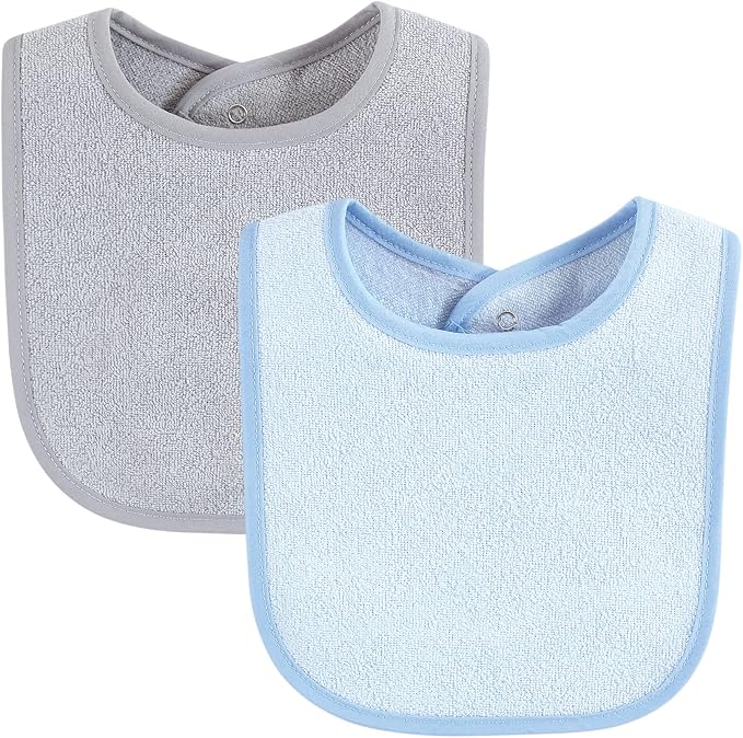 Hudson Baby Unisex Baby Drooler Bib - Image 4