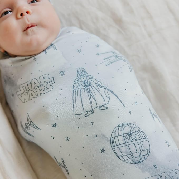 Copper Pearl Swaddle Blankets for Newborns | Soft Stretchy Receiving Blankets - Image 5