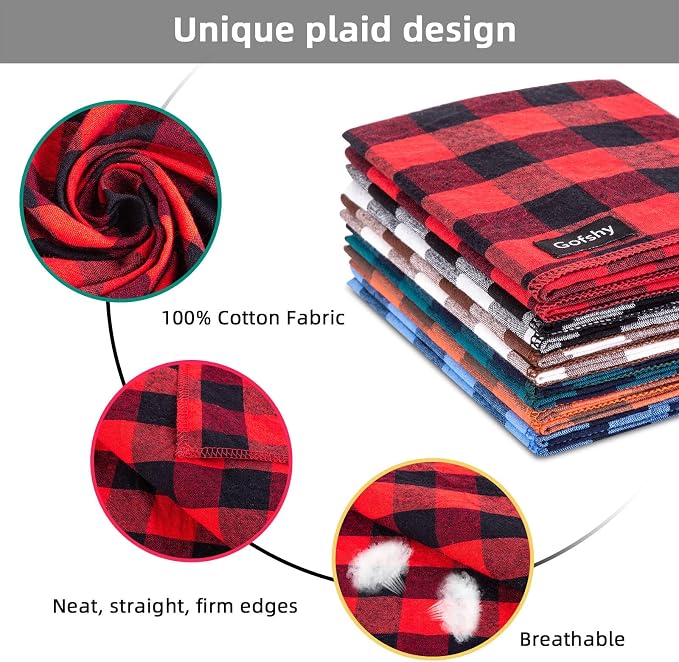 Boy Dog Bandana Small Cotton - Image 3