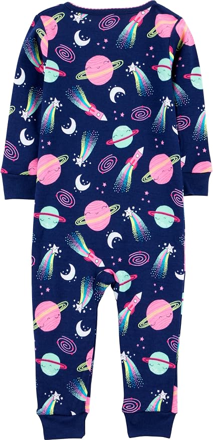 Simple Joys by Carter's Babys' 3 pack Snug Fit Footless Cotton Pajamas - Image 2