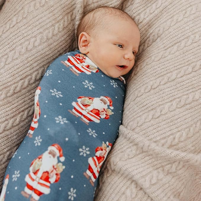 Copper Pearl Swaddle Blankets for Newborns | Soft Stretchy Receiving Blankets - Image 6